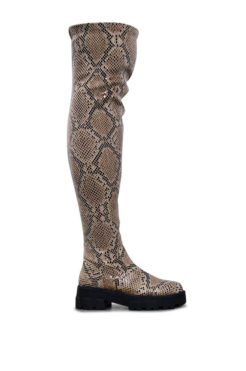 AZALEA WANG ALORA SNAKE BOOT - Image 3