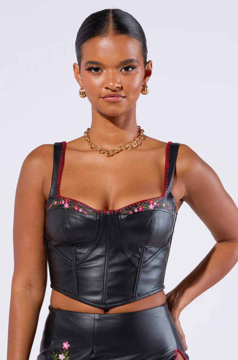 BACK IT UP EMBROIDERED CORSET - Image 3