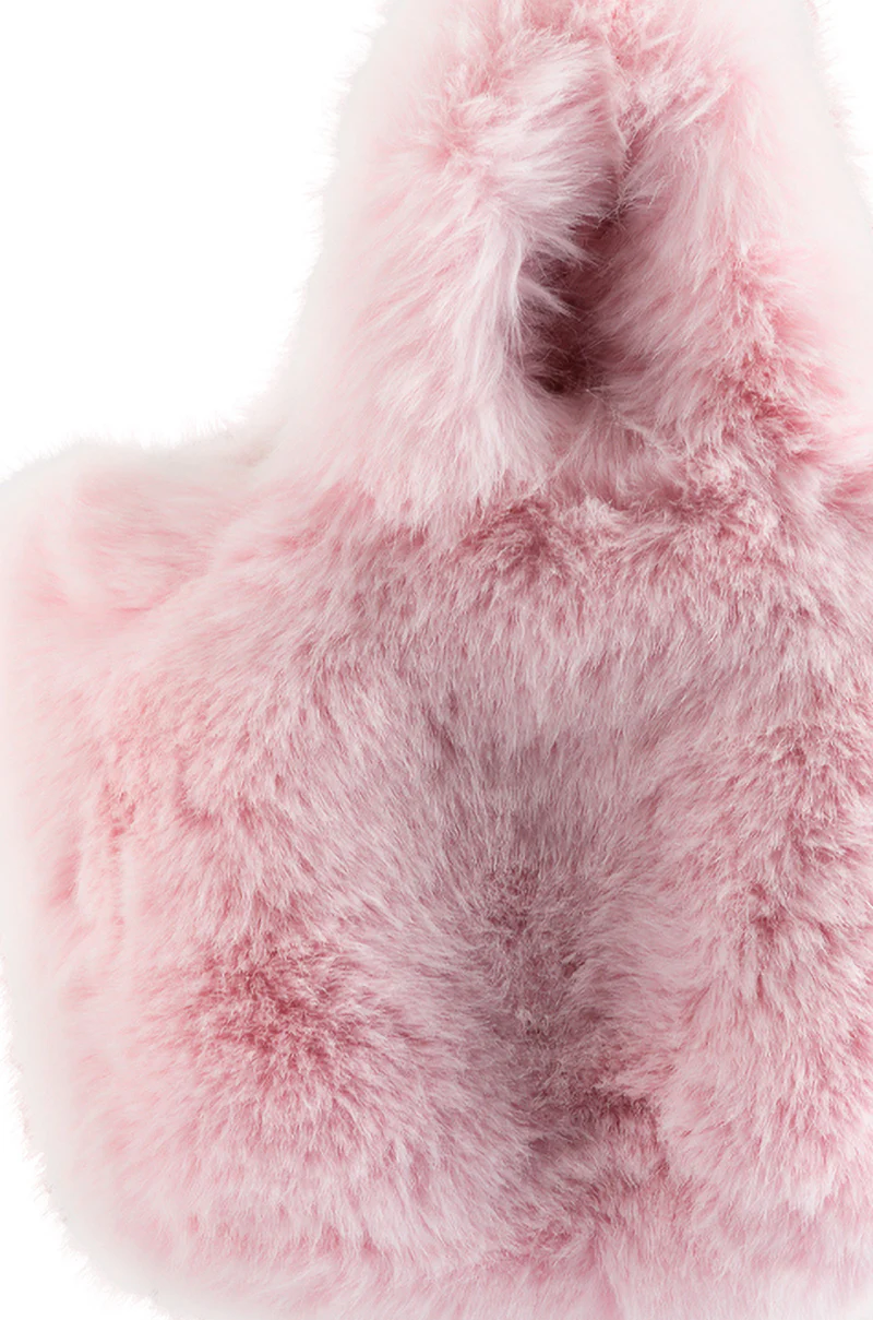 BCARDI LUXE FAUX FUR TOTE - Image 4