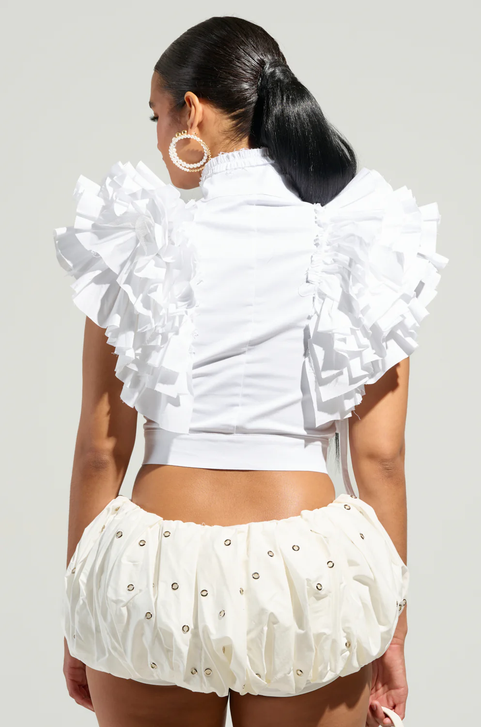 OVER AND OVER RUFFLE TOP - Image 4