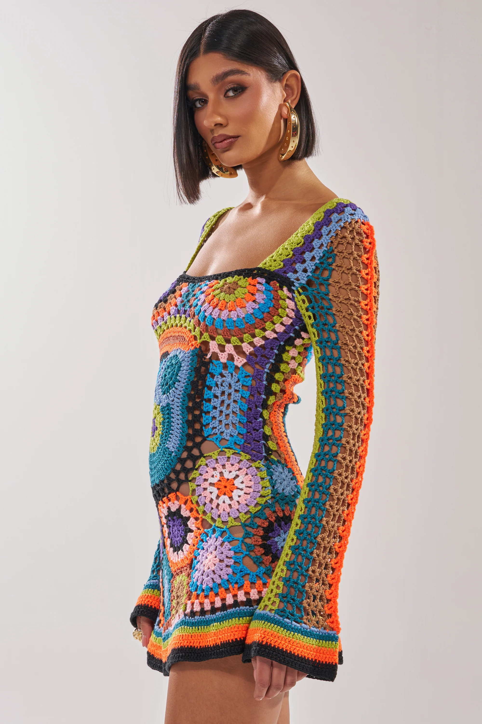 PARADISE FOUND KNIT MINI DRESS - Image 3